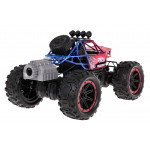 Terénne auto REAL ROCK Crawler s funkciou Smoke - červené